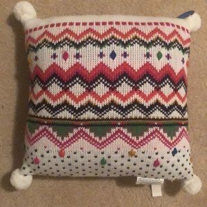 Talbots printed pillow
